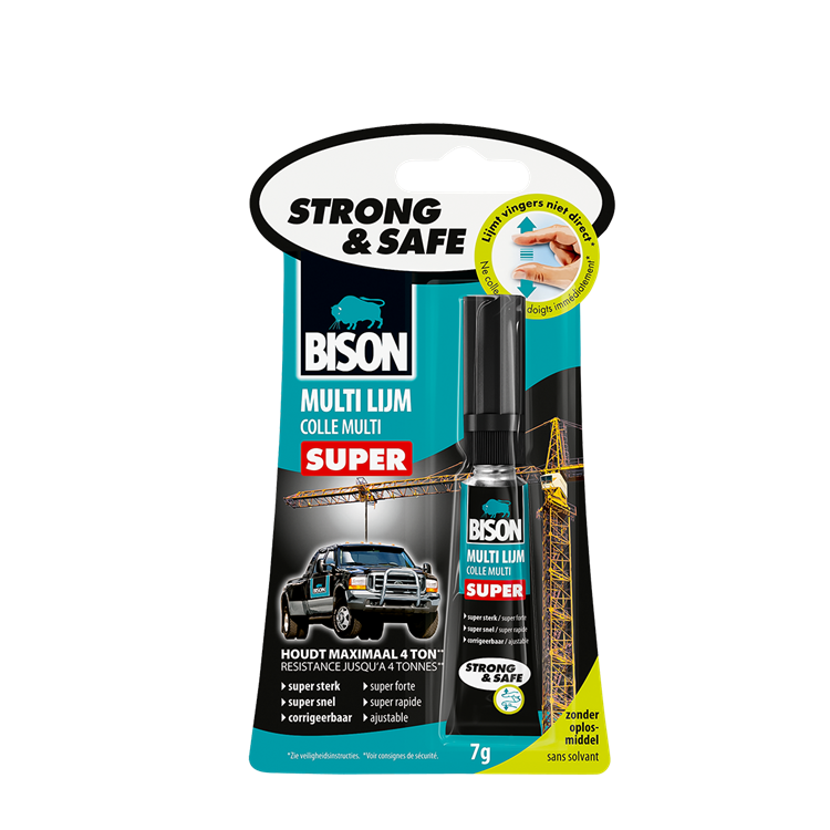 Bison 1048793 - coffre fort multi-colle | 3 pièces