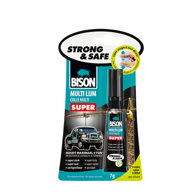 Bison 1048793 - coffre fort multi-colle | 3 pièces
