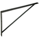 1060003 - support étagère renforcé noir 400x600 | 6 pièces