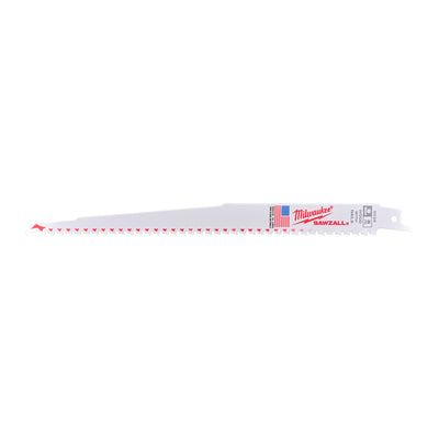 Lames de scie de démolition Milwaukee | trait de scie fin | bois avec clous | 230 mm x 5 tpi | 5 pièces - 48475036