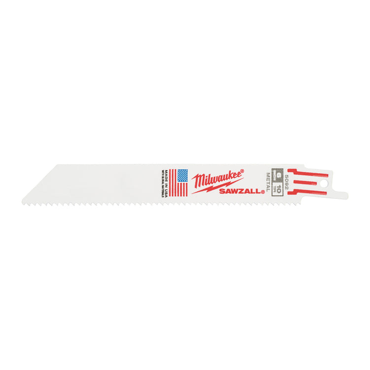 Lames de scie alternative Milwaukee | universel | bois métal plastique | 150 mm x 10 tpi | 5 pièces - 48475092