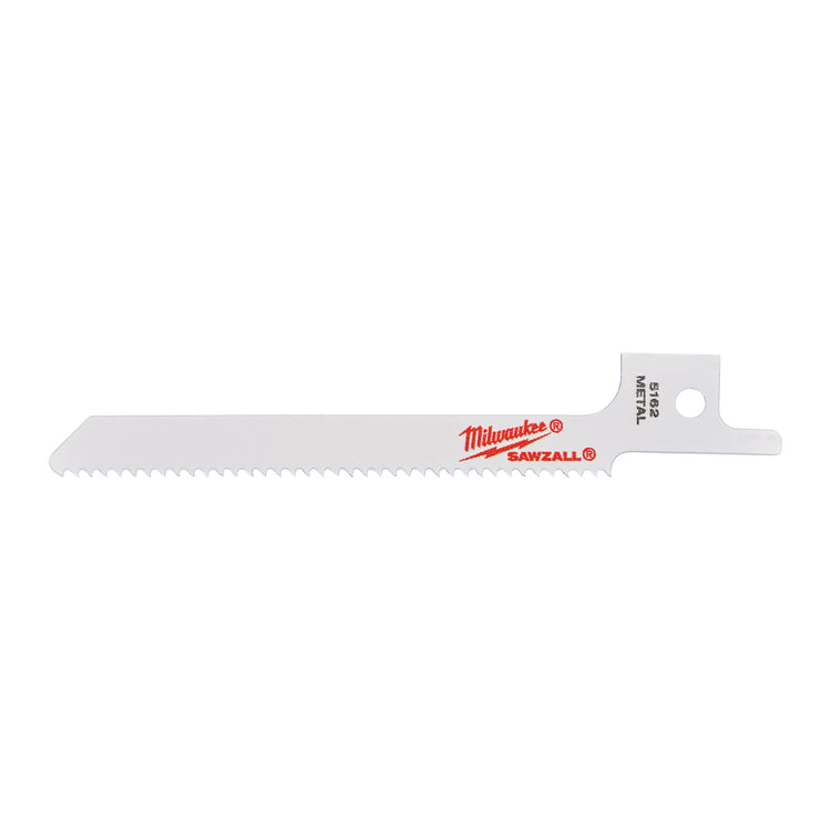 Lames de scie alternative Milwaukee | trait de scie fin | métal | 90 mm x 14 tpi | 5 pièces - 48475162