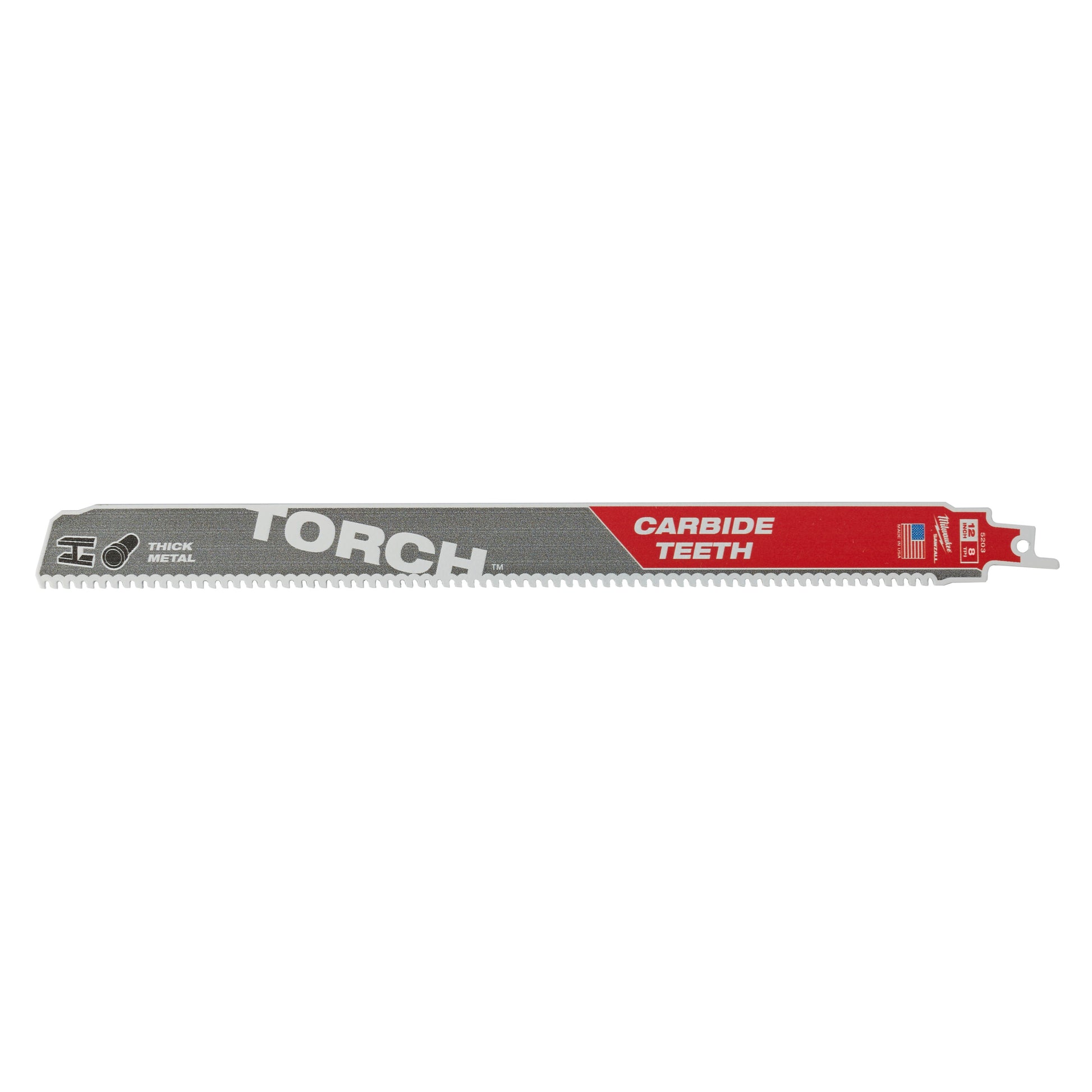 Dents en carbure Ty Milwaukee Heavy Du Torch™ | torche tct 300 mm x 8 tpi | 1 pièce - 48475203