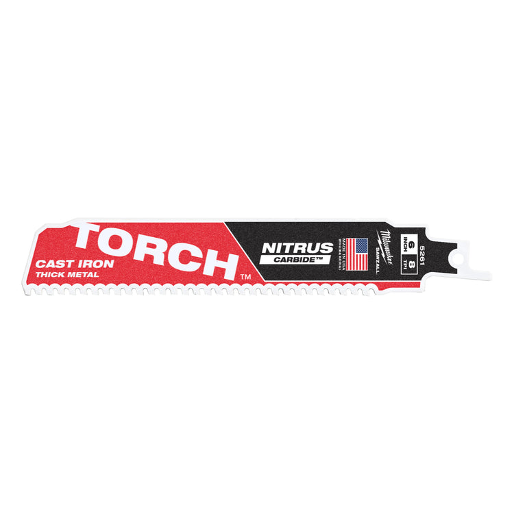 Ty milwaukee heavy du torch™ avec nitrus carbide™ | Torche tct nitrus 150 mm x 8 tpi | 1 pièce - 48475261
