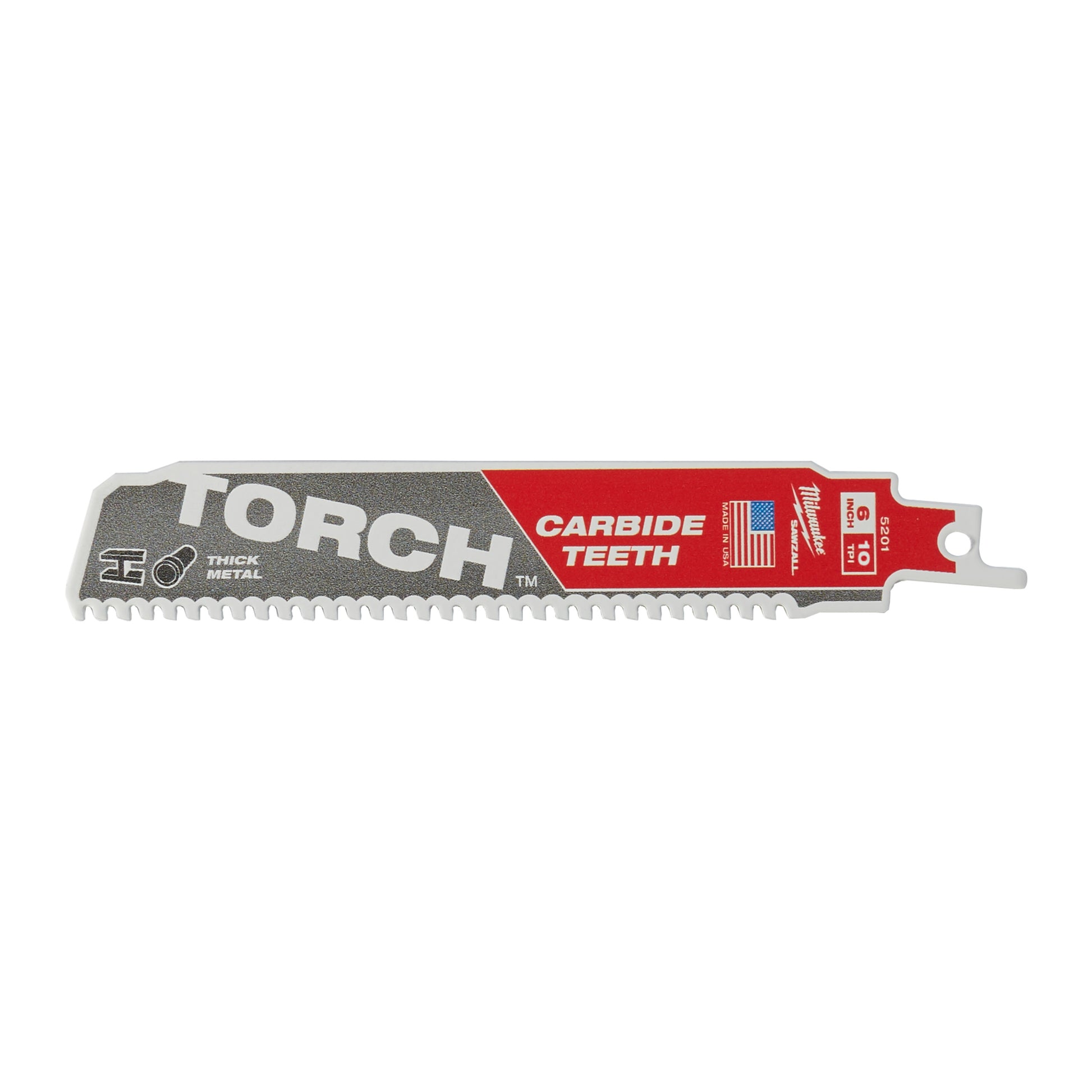 Dents en carbure Ty Milwaukee Heavy Du Torch™ | torche tct 150 mm x 10 tpi | 5 pièces - 48475551