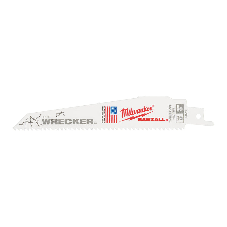Ty Milwaukee Multi Matériel : Couteaux Heavy Du Wrecker™ | dépanneuse 150mm x 7 11 tpi | 5 pièces - 48475701