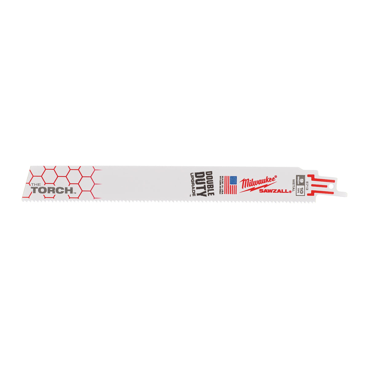Lame de scie alternative Ty Milwaukee Heavy Du Torch™ | torche 230 mm x 10 tpi | 5 pièces - 48475713