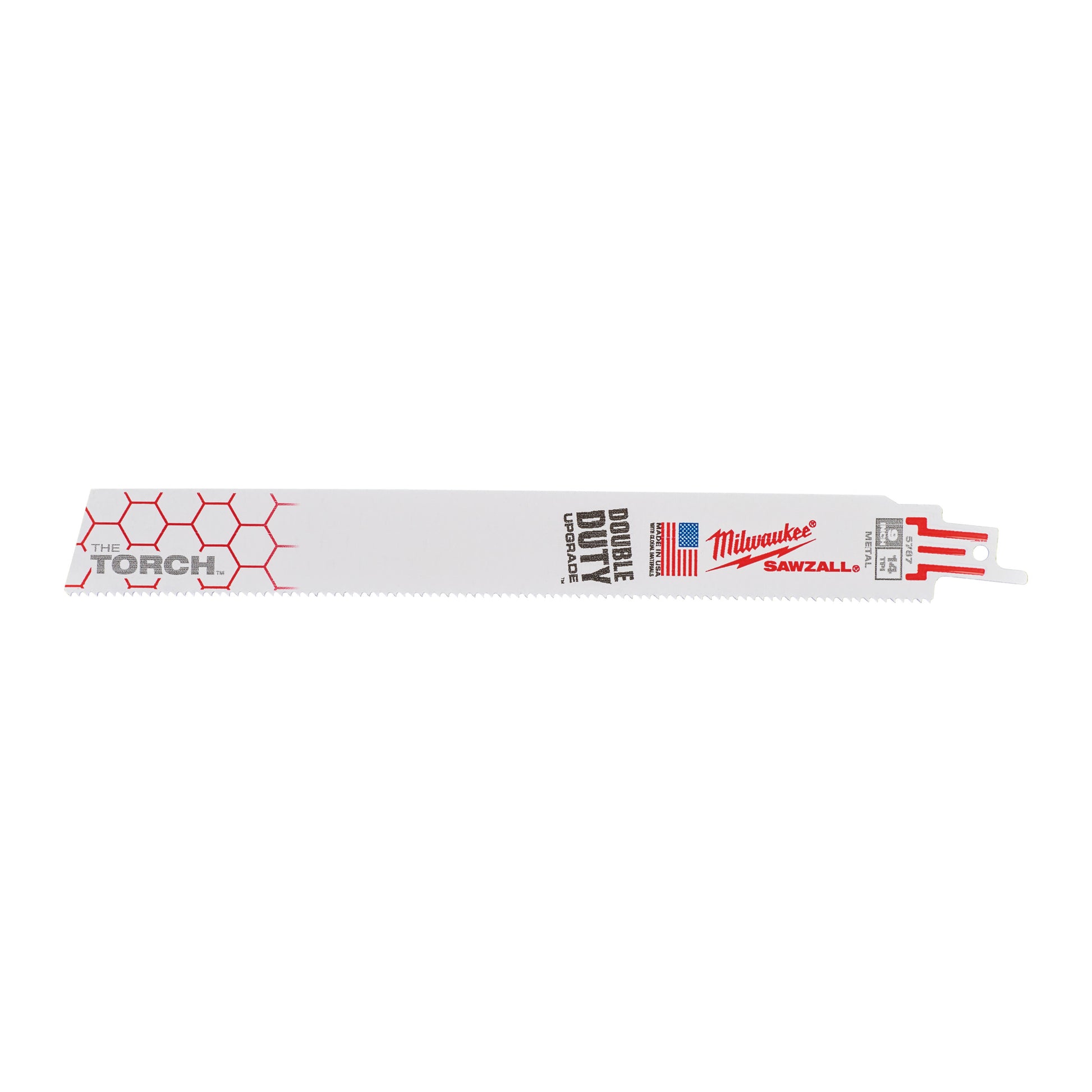 Lame de scie alternative Ty Milwaukee Heavy Du Torch™ | torche 230 mm x 14 tpi | 5 pièces - 48475787
