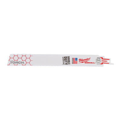 Lame de scie alternative Ty Milwaukee Heavy Du Torch™ | torche 230 mm x 14 tpi | 5 pièces - 48475787