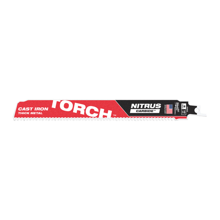 Ty milwaukee heavy du torch™ avec nitrus carbide™ | Torche tct nitrus 230 mm x 10 tpi | 1 pièce - 48476252