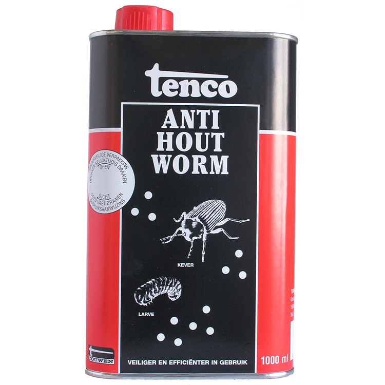 Tenco 1034395 - anti-vers du bois 1l | 6 pièces