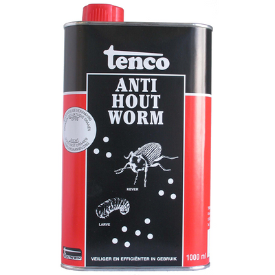 Tenco 1034395 - anti-vers du bois 1l | 6 pièces