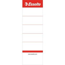 Contre-étiquette esselte insert 15,8x5cm blanc