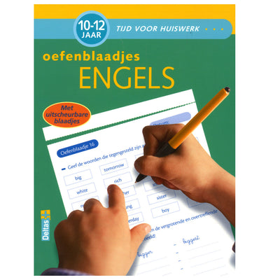 Le temps pour la pratique des devoirs laisse l'anglais 10-12 ans
