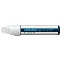 Marqueur craie Schneider kangaro blanc 5-15mm