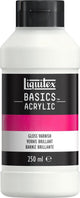 Liquitex 8870304 vernis brillant basics 250 ml - vernis acrylique brillant, protection transparente - vernis brillant