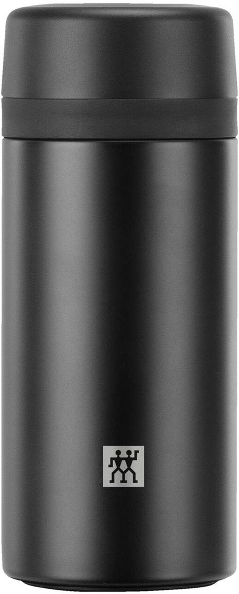 Bouteille thermos Zwilling avec tamis 420 ml - noir