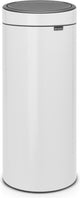Poubelle Brabantia Touch Bin - 30 litres - blanc