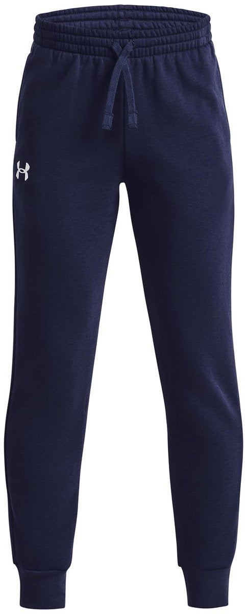 Pantalon de sport unisexe Under Armour UA Rival Fleece Joggers - Marine - Blanc