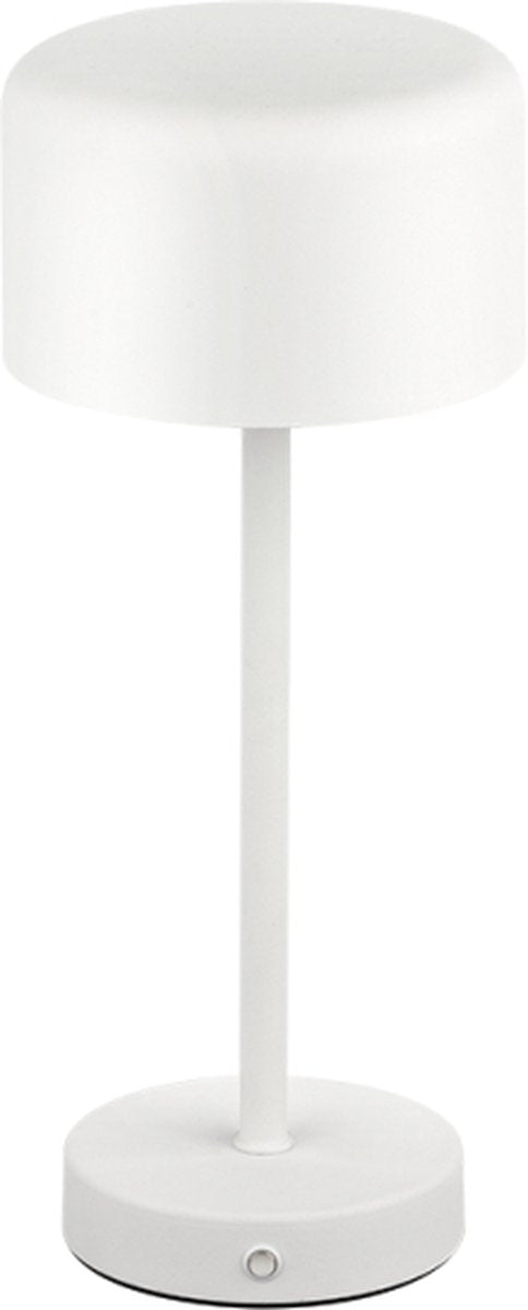 Rl live your light reality jeff - lampe de table - blanc - incl. 1x smd 1,5w - fonction tactile - rechargeable - dimmable
