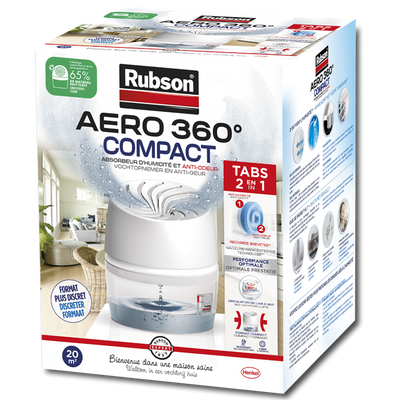 Rubson 1074620 - aéro 360 compact 450g | 3 pièces
