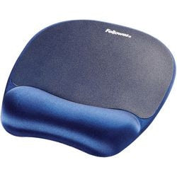 Tapis de souris avec support de poignet Fellowes Memory Saphir