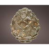 Lumineo micro LED pomme de pin verre ø17cm