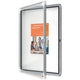 Vitrine d'intérieur nobo verre de sécurité 4x a4 59,5x67x4,5cm
