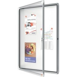 Vitrine d'extérieur nobo verre de sécurité 9x A4 81,5x98x4,5cm