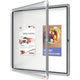 Vitrine d'extérieur nobo verre de sécurité 6x a4 81,5x67x4,5cm