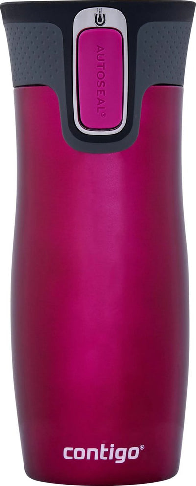 Tasse thermos à fermeture automatique Contigo West Loop, tasse isolée, 470 ml