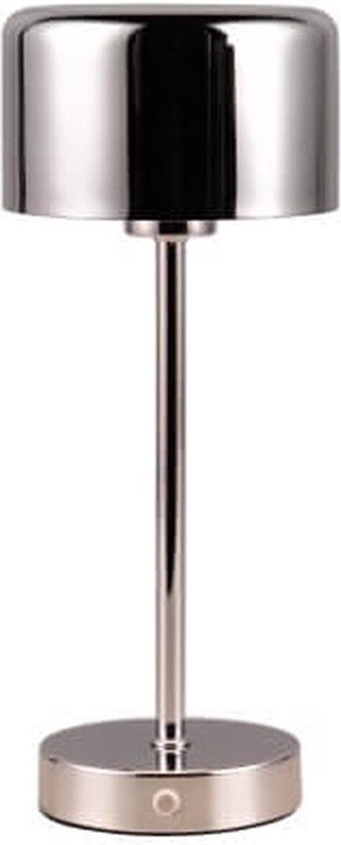 Rl live your light reality jeff - lampe de table - chrome - incl. 1x smd 1,5w - fonction tactile - rechargeable - dimmable