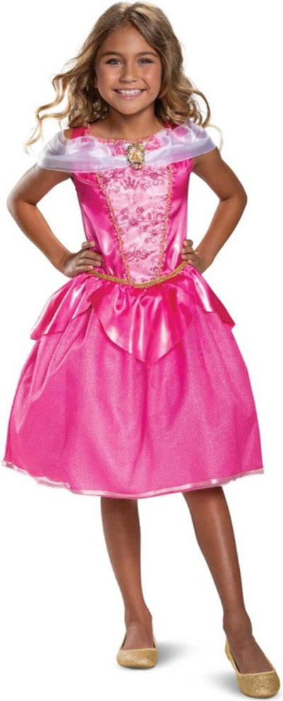 Déguisement princesse disney - costume deluxe aurore la belle au bois dormant enfant xs (3-4 ans)