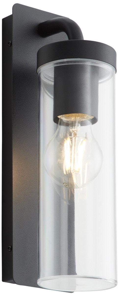 Brilliant aosta - lampe d'extérieur - ip44 - e27 max 1x40w - noir