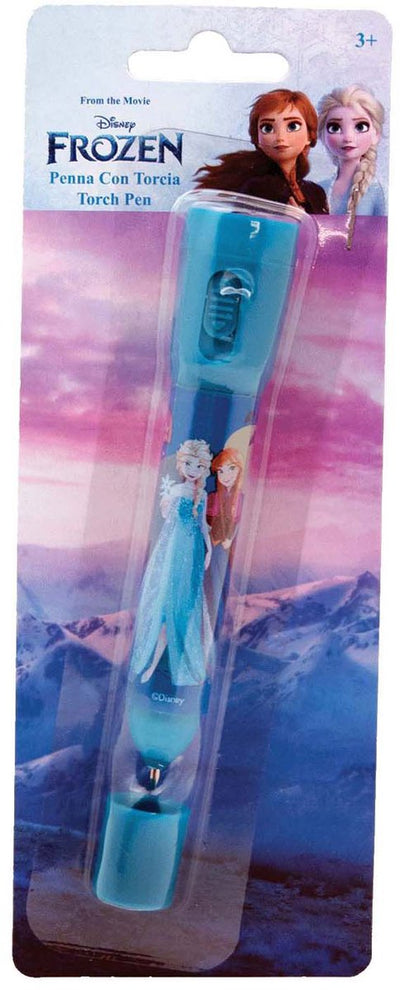 Lampe de poche stylo La Reine des Neiges Disney 2en1