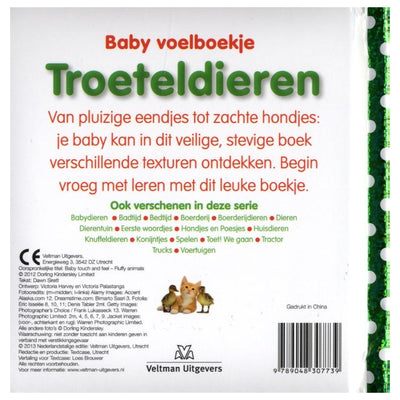 Livret tactile bébé maison centrale pour animaux de compagnie