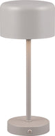 Rl live your light reality jeff - lampe de table - gris - incl. 1x smd 1,5w - fonction tactile - rechargeable - dimmable
