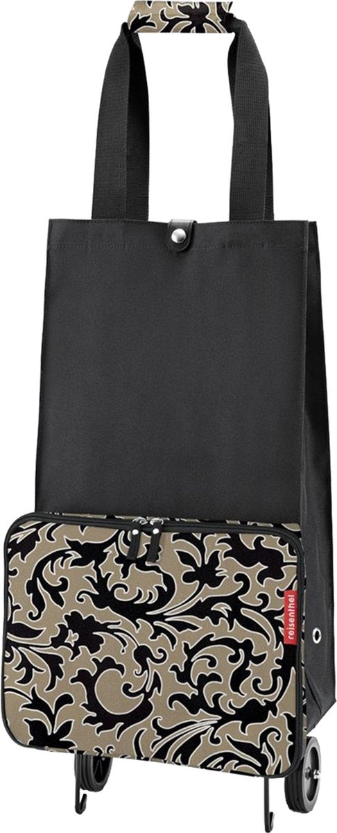 Chariot de courses Reisenthel foldabletrolley - pliable - 30l - marbre baroque noir