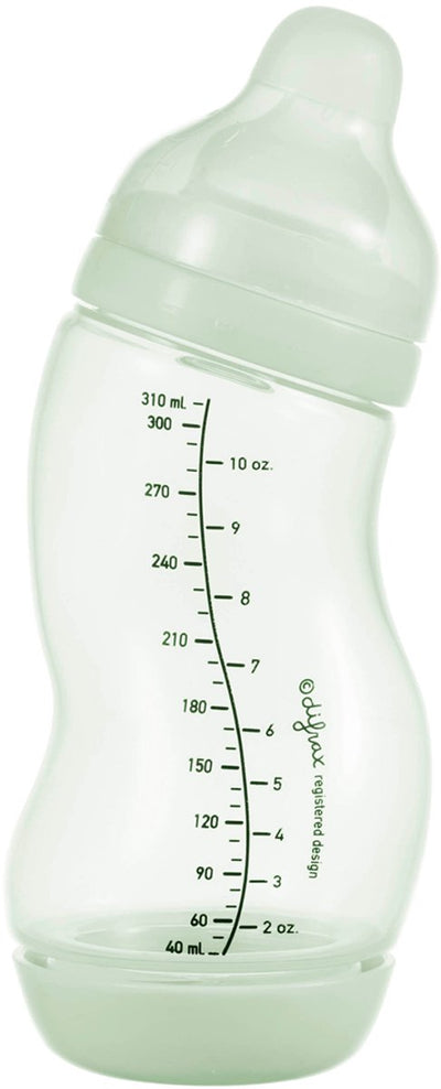 Difrax large s-biberon - 310 ml - pistache - anti colique contre les coliques