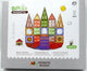 Jeu de construction magnétique Jonotoys pour construire des maisons