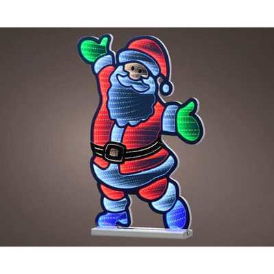 Lumineo infinity lumières Père Noël h60cm