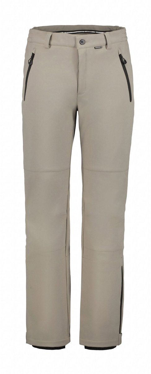 Pantalon de ski softshell Icepeak Frankfurt pour homme - gris - 50