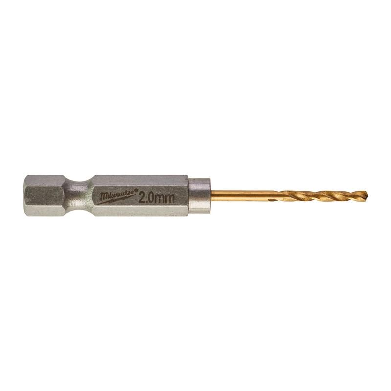 Accessoires Milwaukee perceuse à métal onde de choc hss-g ti. 2mm -2pcs - 48894703
