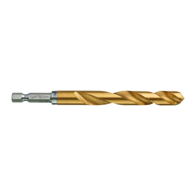 Accessoires Milwaukee perceuse à métal onde de choc hss-g ti. 10,5 mm -1 pièce - 48894724
