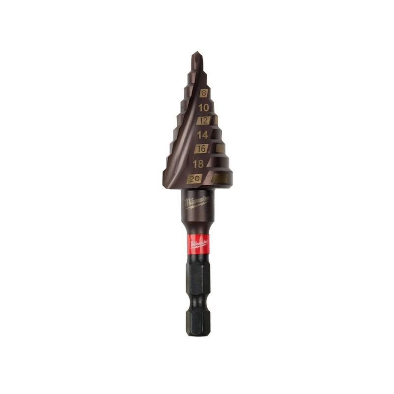 Accessoires Milwaukee perceuse étagée à ondes de choc 4-20mm-1pc - 48899263
