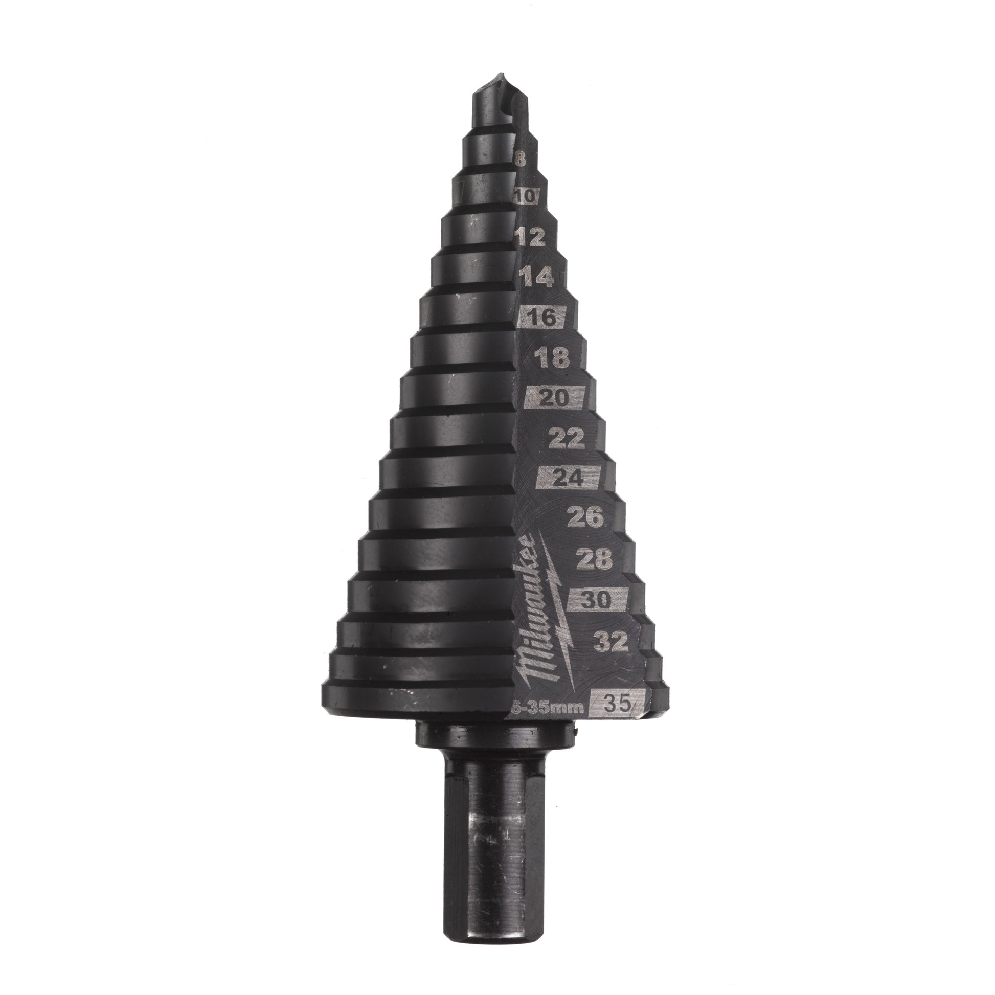 Milwaukee cobalt 6 à 35 mm - 1 pc foret étagé cobalt 6-35 mm pas 2 mm - 48899395