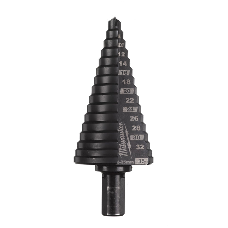 Milwaukee cobalt 6 à 35 mm - 1 pc foret étagé cobalt 6-35 mm pas 2 mm - 48899395
