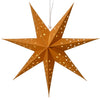 Lumineo star LED carton 40cm avec minuterie ambre