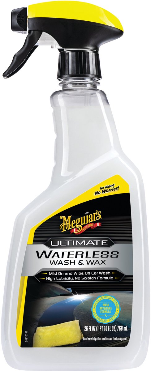 Cire de lavage sans eau Meguiar's partout - lavage de voiture sans eau - 768 ml