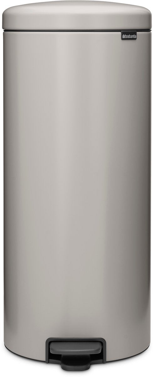Poubelle Brabantia newicon - 30 litres - gris doux
